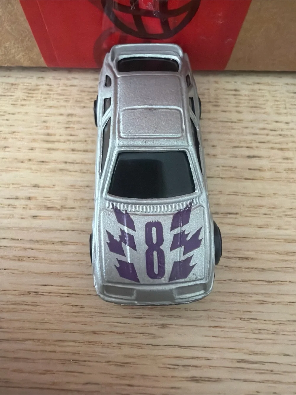 Vintage Matchbox #8 Silver 1983 Ford Sierra XR4Ti Diecast Car